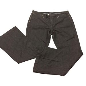 Banana Republic | Womens 14R | Dark Indigo Wide Leg Denim Trouser Pants